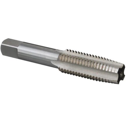 Straight Flute Hand Tap, Special, Series DWT, Imperial, 111620 Thread, Plug Chamfer, HSS, Bright,